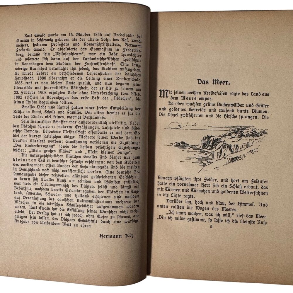 "Mother Nature Tells" By Karl Ewald Hardcover Book German Mutter Natur Erzählt - Picture 4 of 16